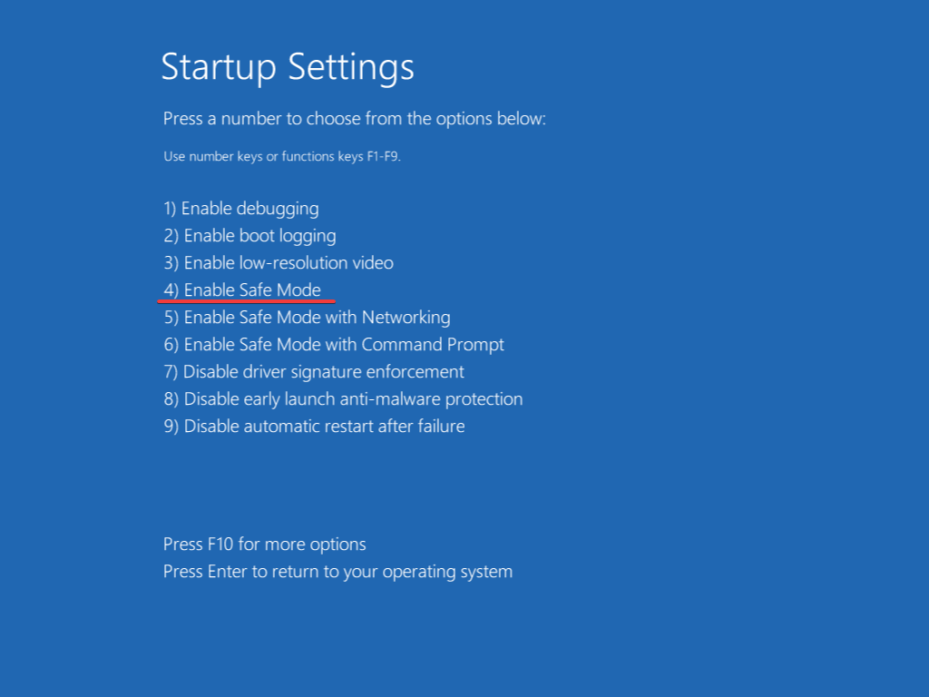 Windows im abgesicherten Modus starten