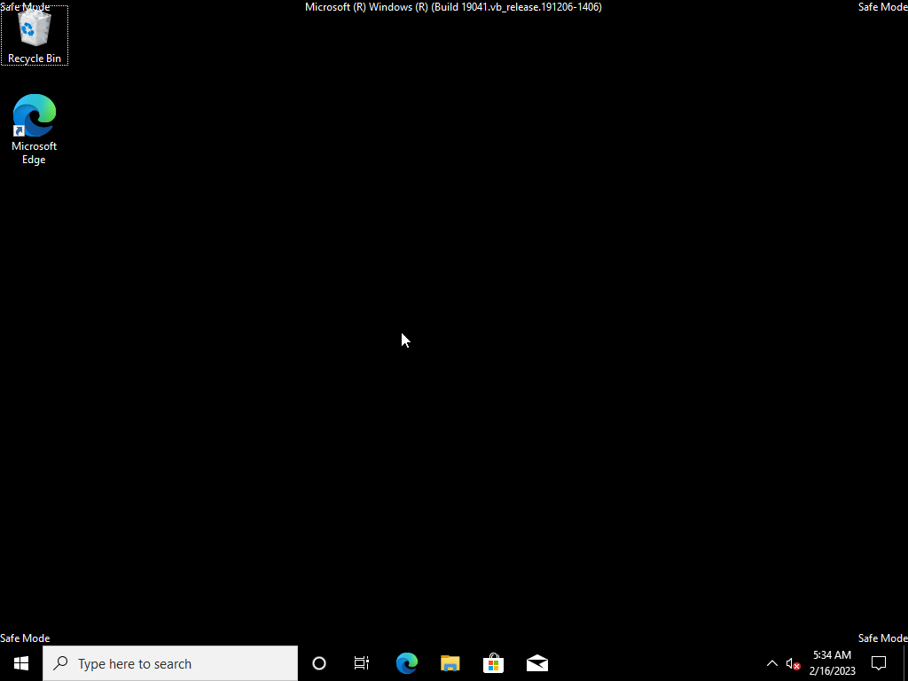 Windows im abgesicherten Modus starten